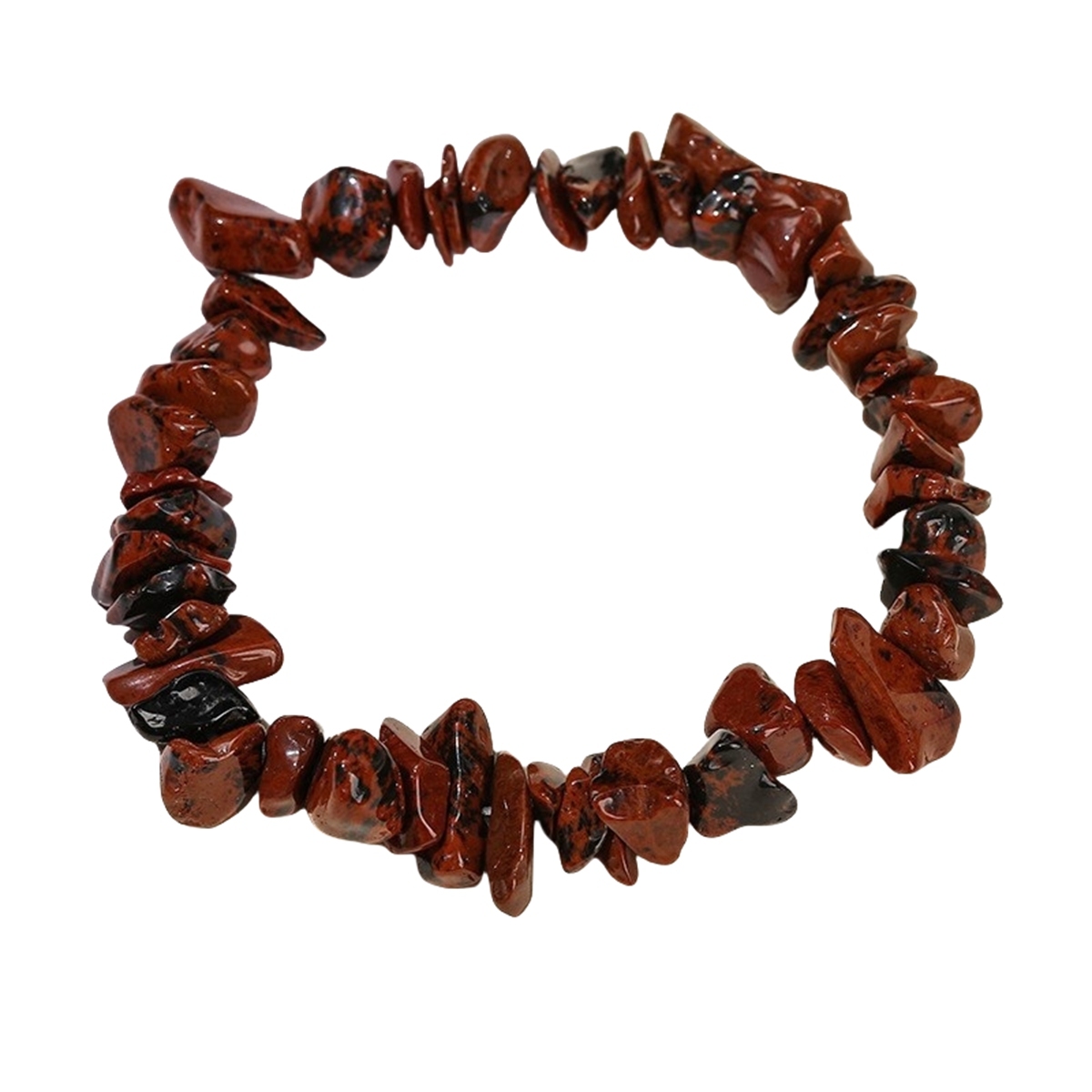 Assorted Irregular Chips Gemstone Beads Stretch Bracelets
