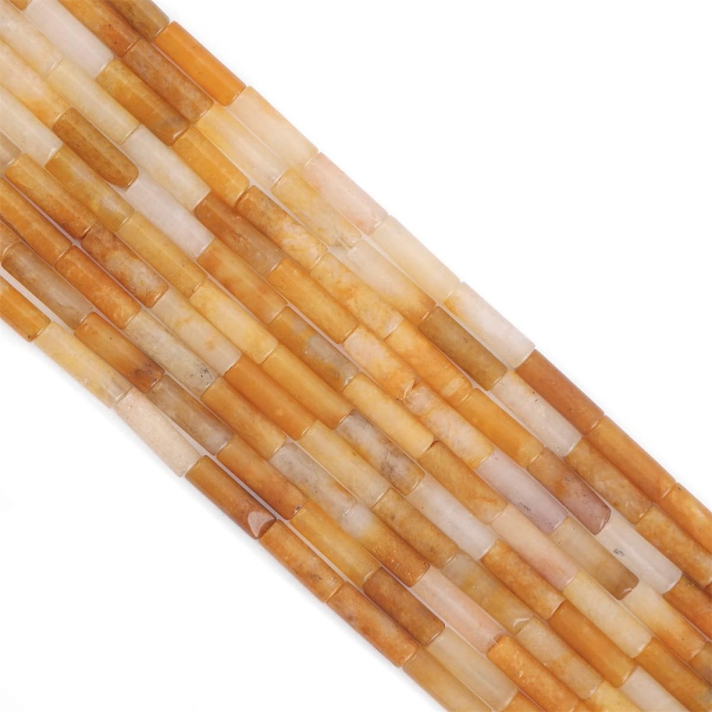 4x13MM Tube Cylinder Stone Beads for Making Jewelry