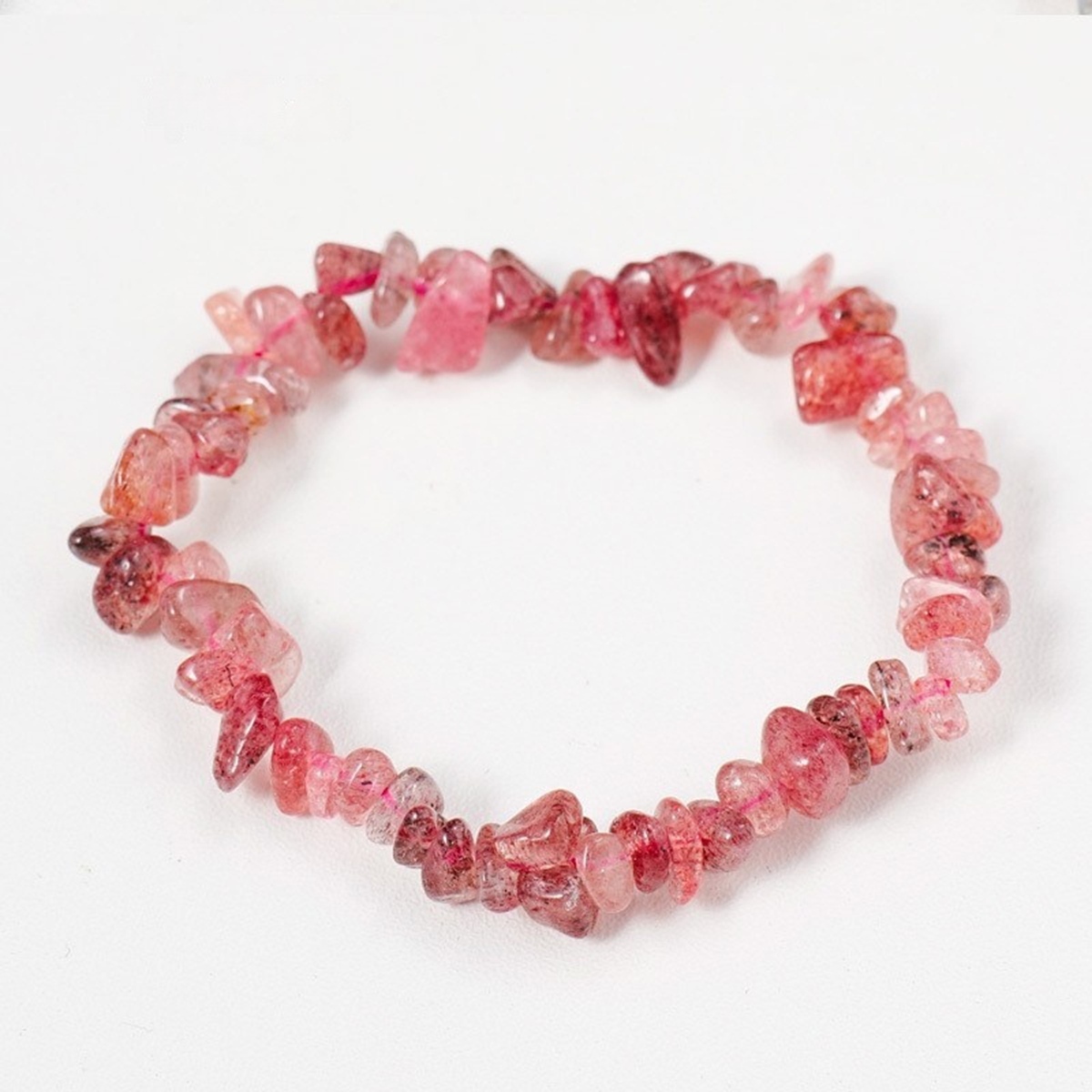 Irregular Chips Gemstone Beads Stretch Bracelets