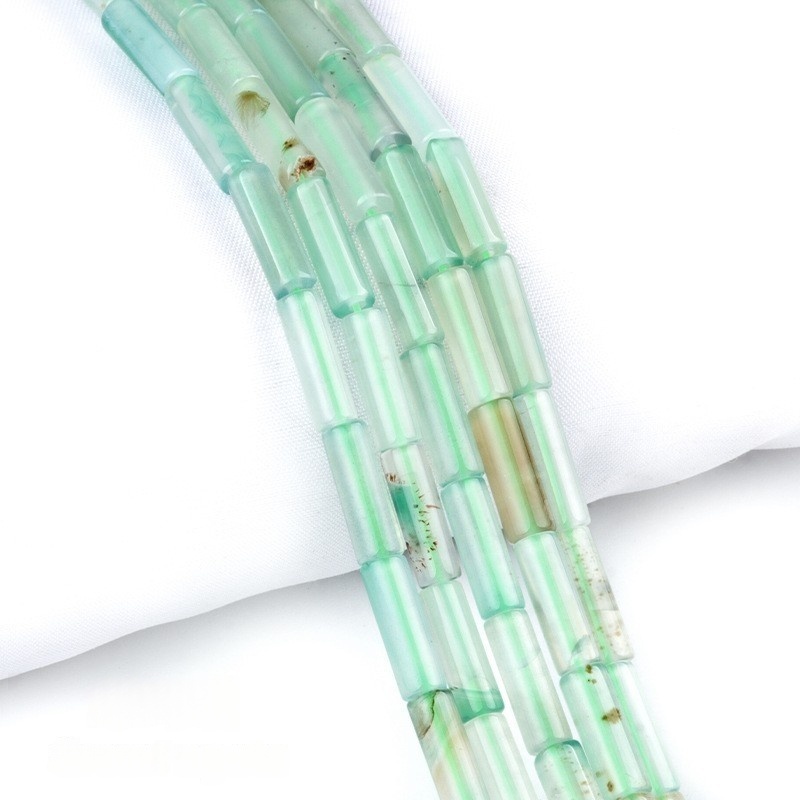 4x13MM Tube Cylinder Stone Beads for Making Jewelry