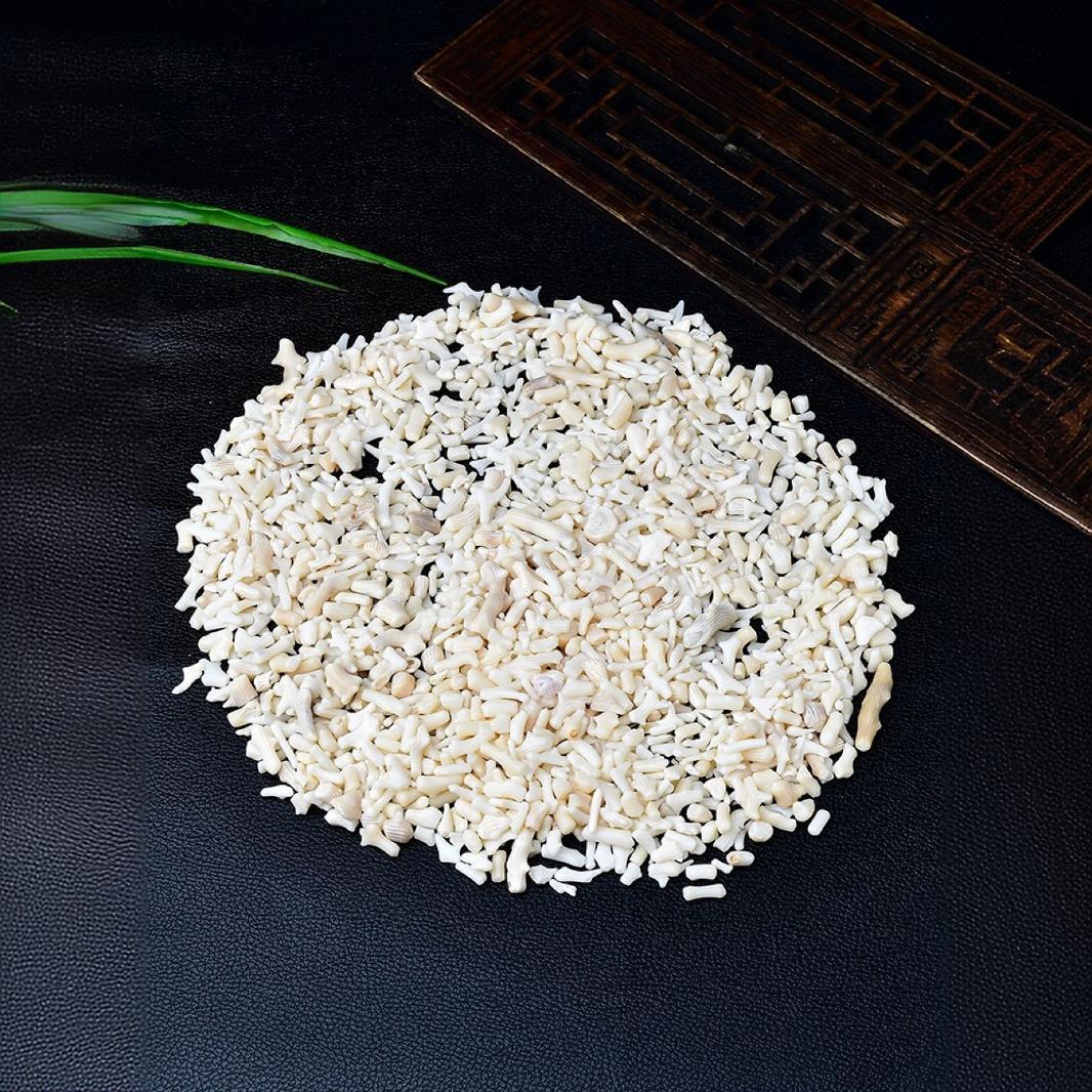 Chip White Coral Beads for Home Decoration & Decor Making Jewelry 100Gram