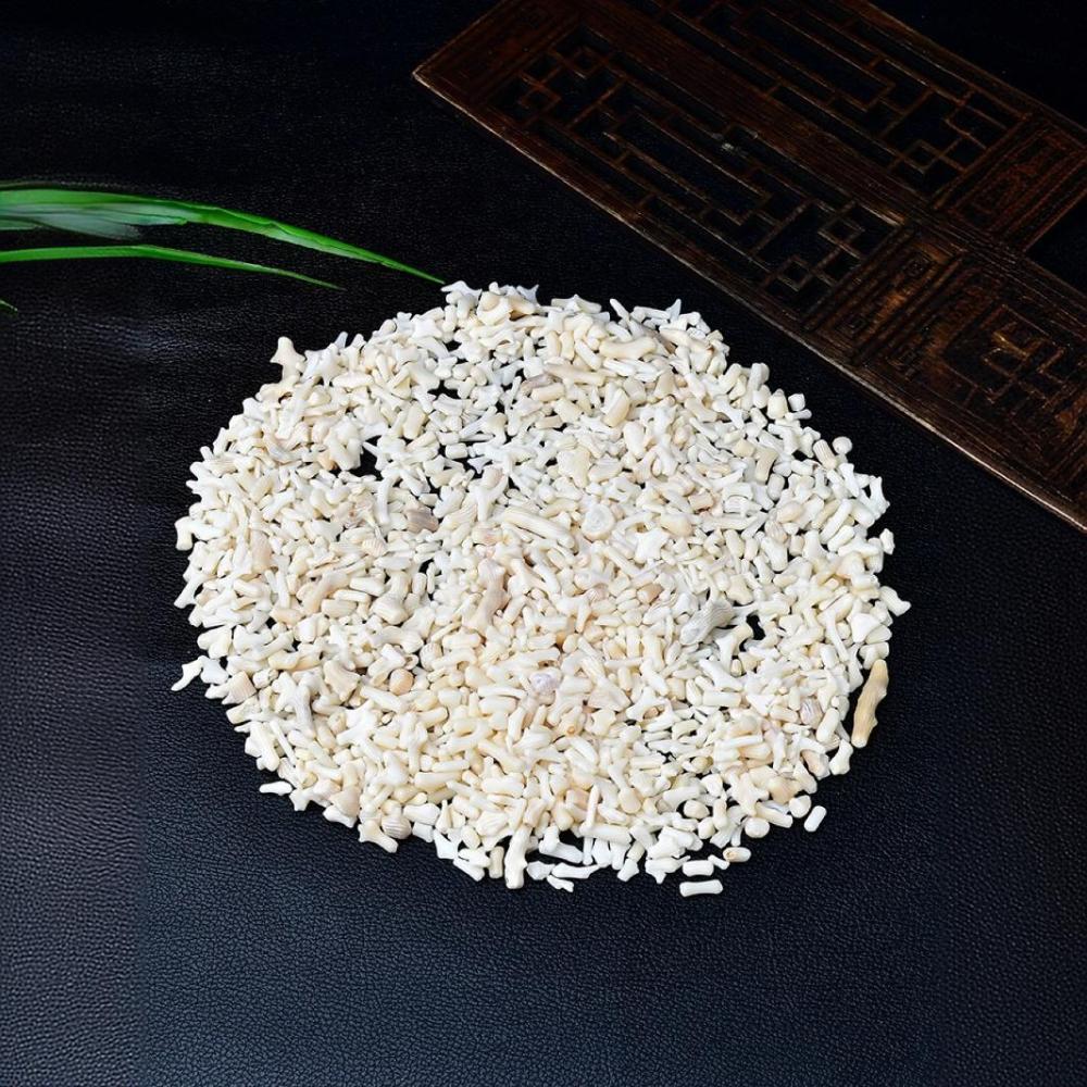 Chip White Coral Beads for Home Decoration & Decor Making Jewelry 100Gram