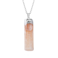 Silver Ctrine+Yellow Selenite Crystal