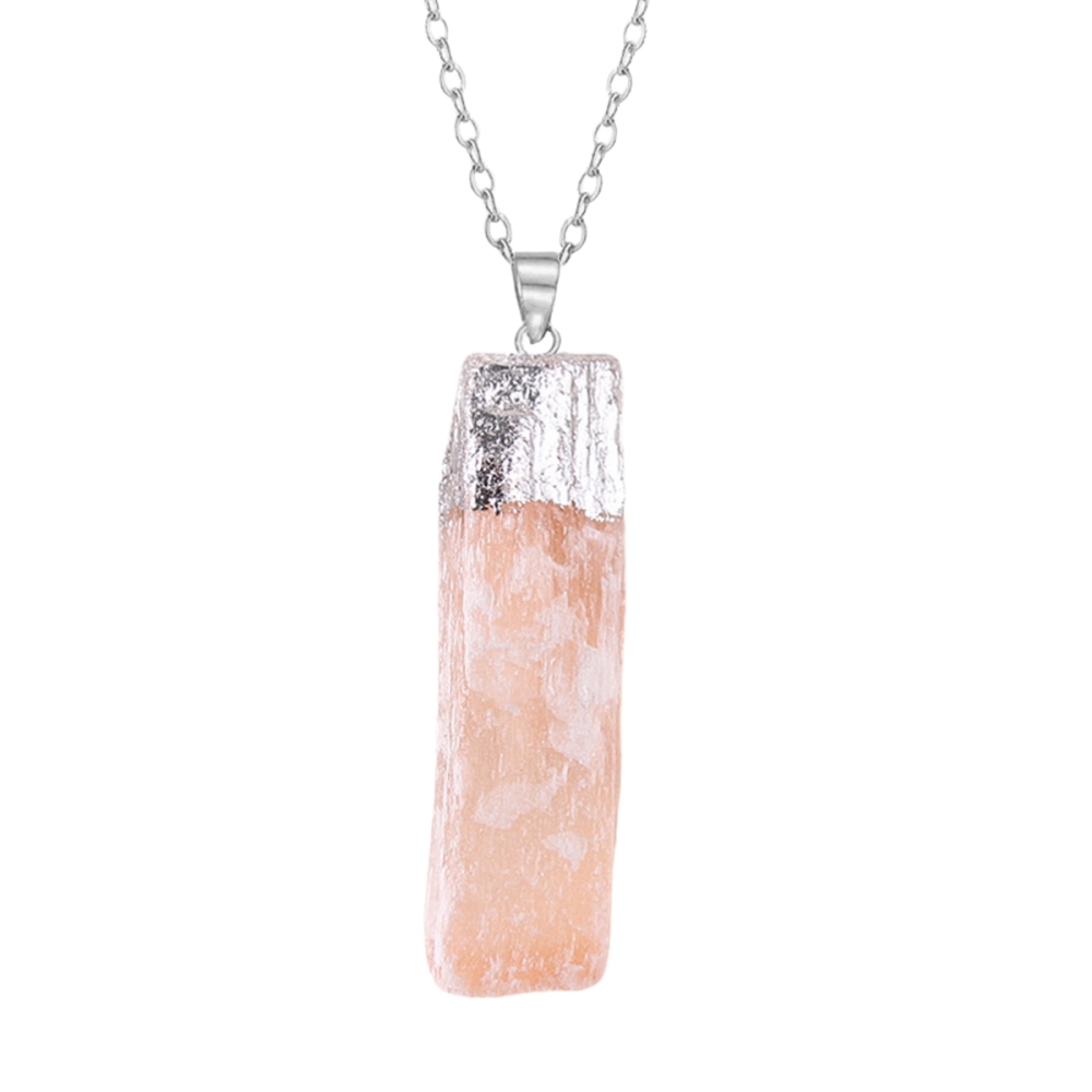 Natural Rectangle Selenite Crystal Gypsum Healing Stone Tower Strip Multiple Sizes for Home Office & Party Decor Gift for Children -Approx 80-100MM Long