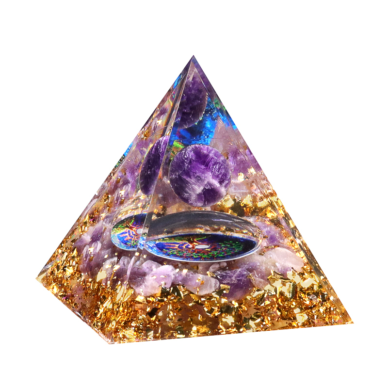 Healing Crystals Set Chakra Quartz Kits in Wooden Box  Stone Bracelet  Hexagonal Column Pyramid Spirit Pendulum