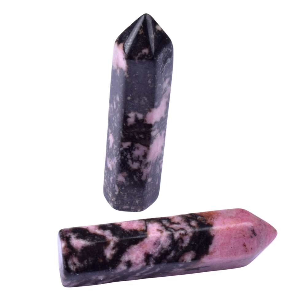 8X32MM Single Pointed Hexagonal Prism Beads No Hole
