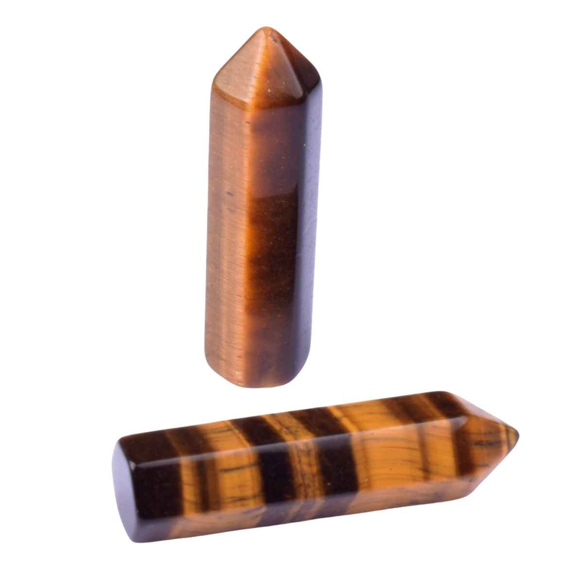 8X32MM Single Pointed Hexagonal Prism Beads No Hole