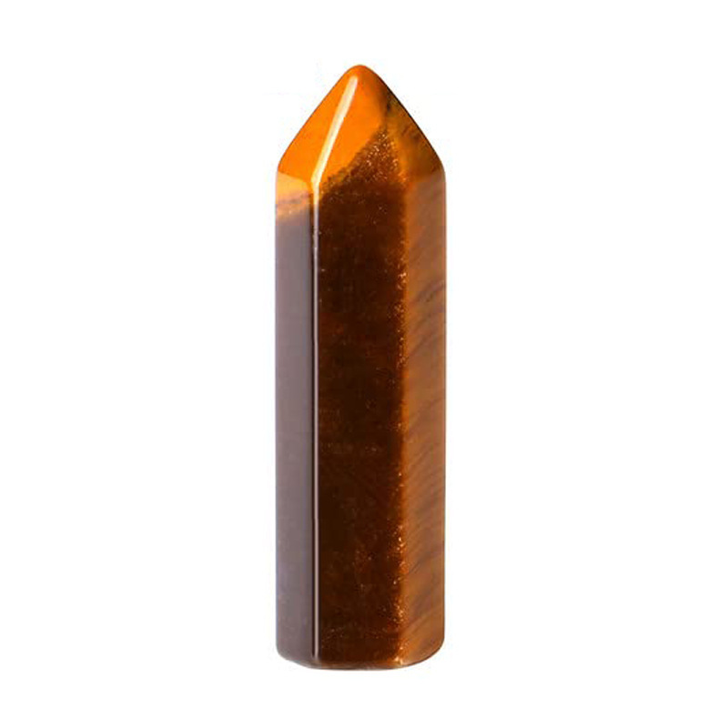 8X32MM Single Pointed Hexagonal Prism Beads No Hole