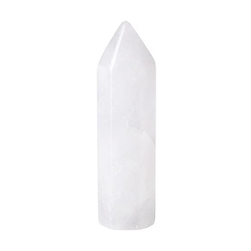 8X32MM Single Pointed Hexagonal Prism Beads No Hole