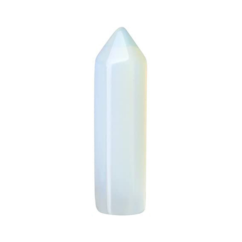 8X32MM Single Pointed Hexagonal Prism Beads No Hole