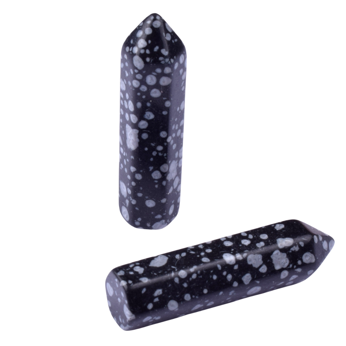 8X32MM Single Pointed Hexagonal Prism Beads No Hole