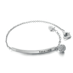 Clear CZ+Silver