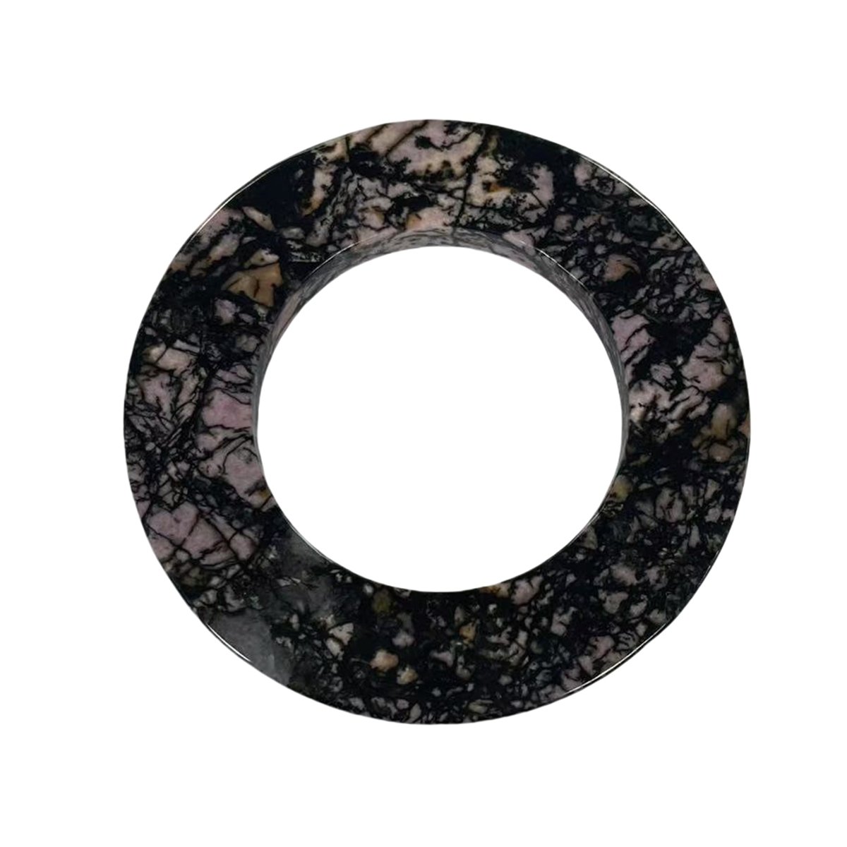 Customized 60MM Flat Circle Gemstone (60X12X6MM) for Making Jewelry