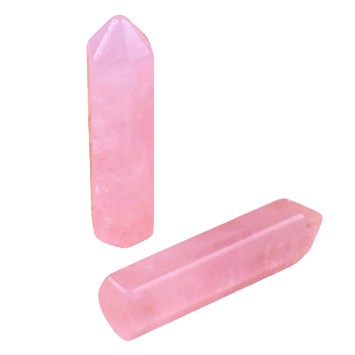 8X32MM Single Pointed Hexagonal Prism Beads No Hole