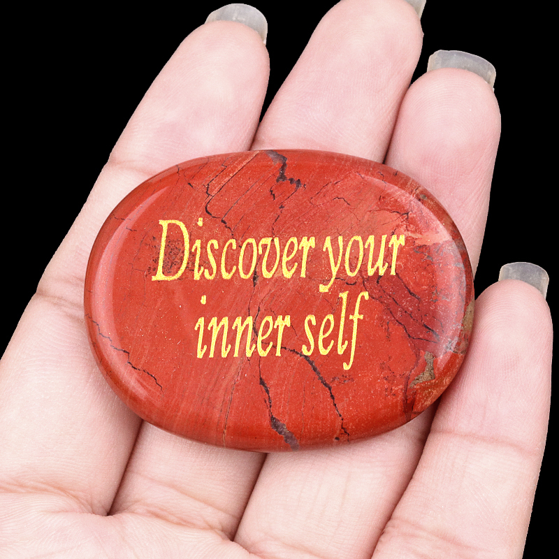 Green Aventurine Thumb Worry Stone for Anxiety Stress Relief Chakra Crystals Oval Gemstone Meditation Home Decor Valentines Day Gift