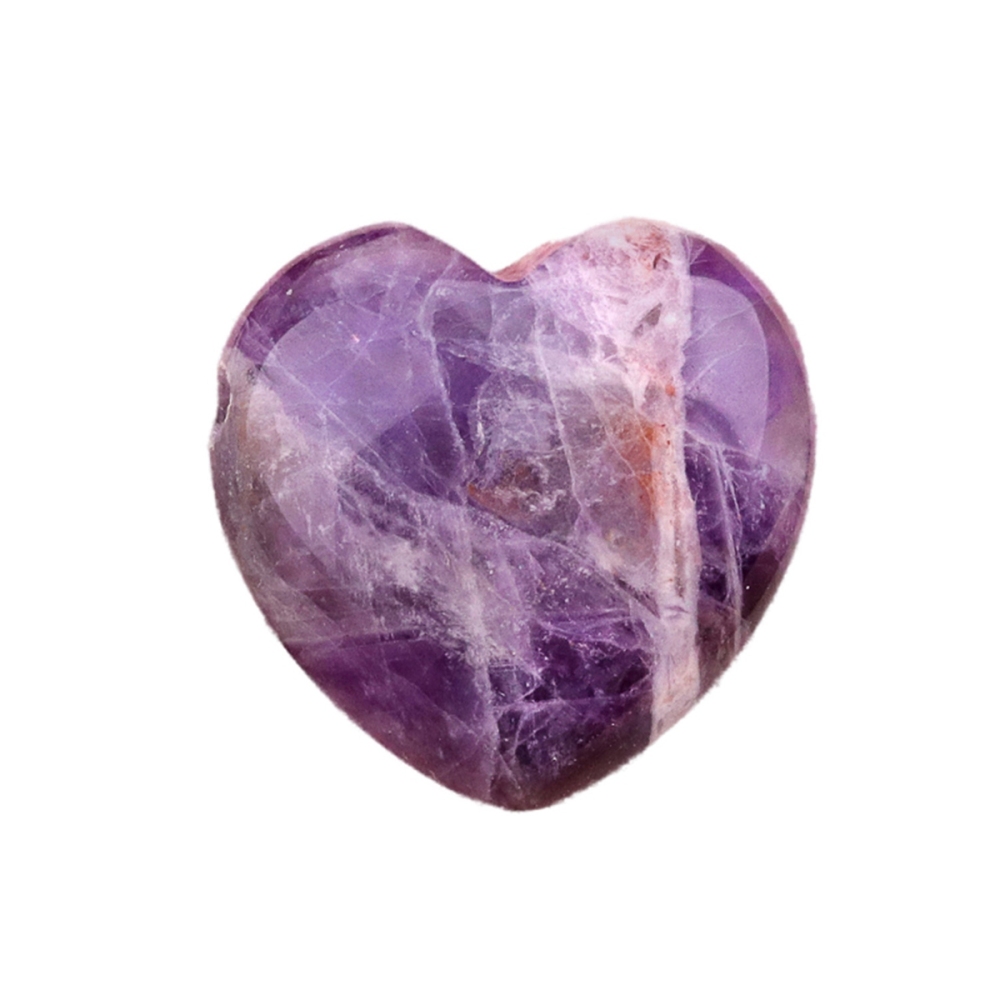 25MM Gemstone Heart  Drilled 3MM Side Hole for Making Jewelry