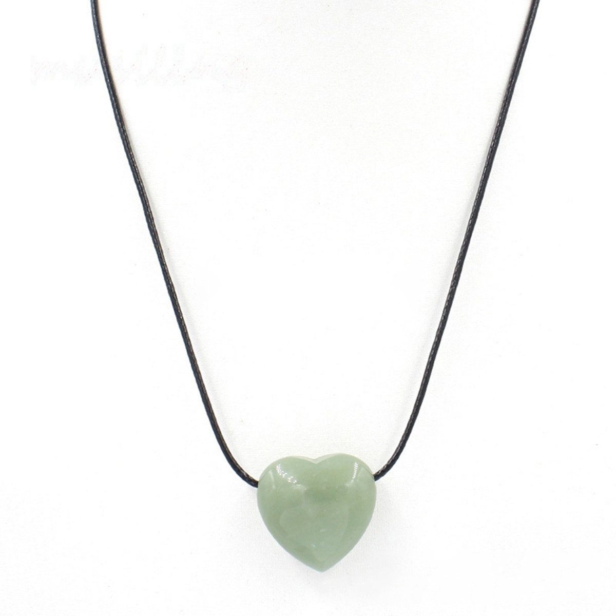 25MM Gemstone Heart  Drilled 3MM Side Hole for Making Jewelry