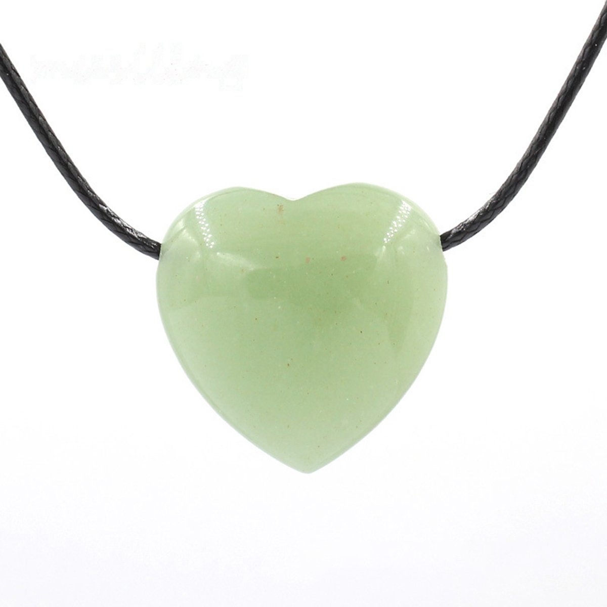 25MM Gemstone Heart  Drilled 3MM Side Hole for Making Jewelry