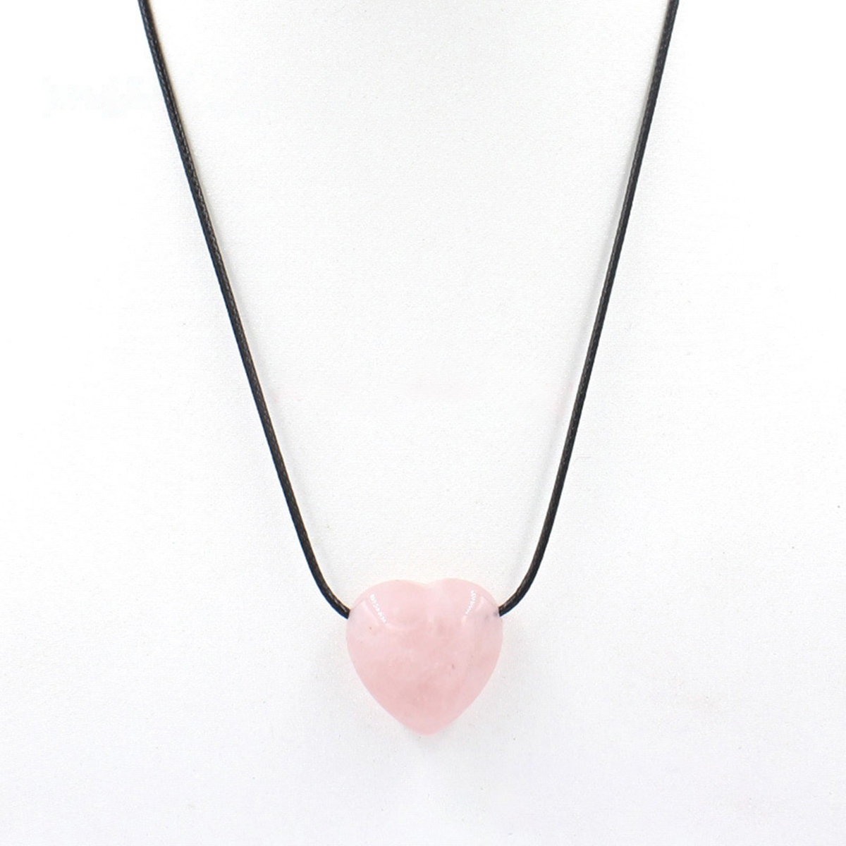 25MM Gemstone Heart  Drilled 3MM Side Hole for Making Jewelry