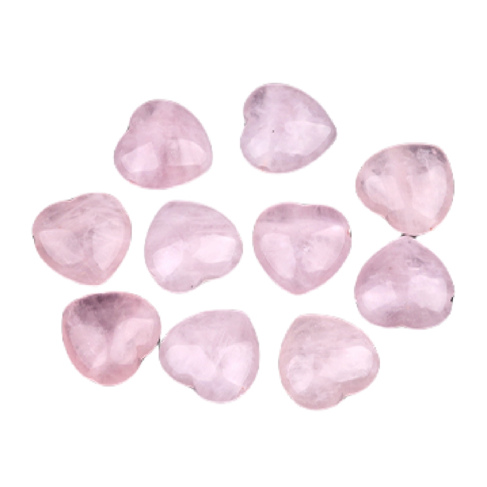 25MM Gemstone Heart  Drilled 3MM Side Hole Necklace for Women Men Black Cord