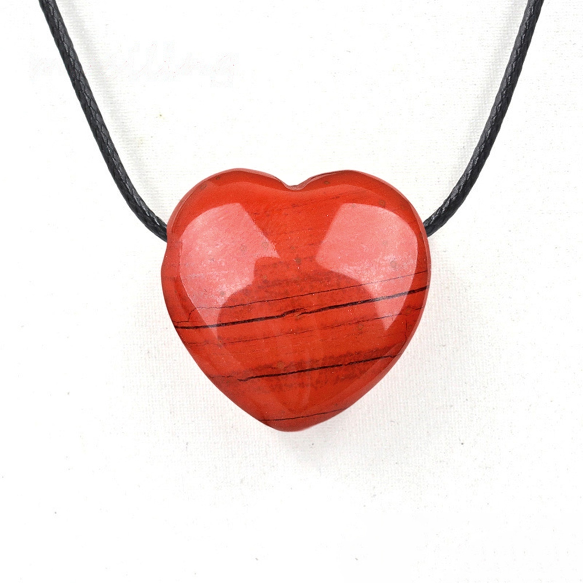 25MM Gemstone Heart  Drilled 3MM Side Hole for Making Jewelry