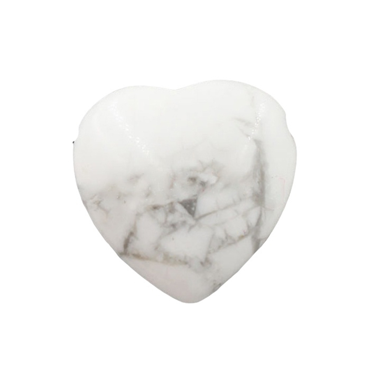 25MM Gemstone Heart  Drilled 3MM Side Hole for Making Jewelry