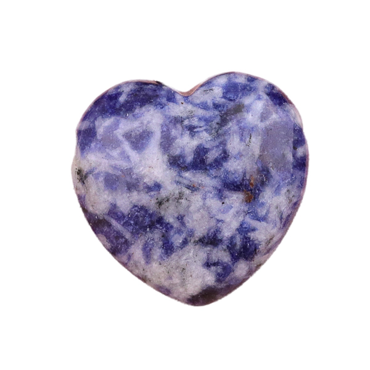 25MM Gemstone Heart  Drilled 3MM Side Hole for Making Jewelry