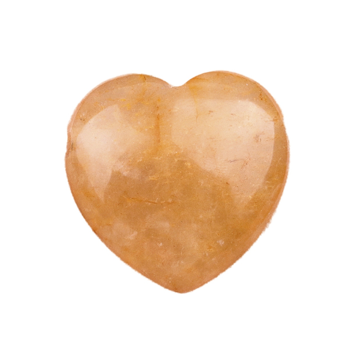 25MM Gemstone Heart  Drilled 3MM Side Hole for Making Jewelry