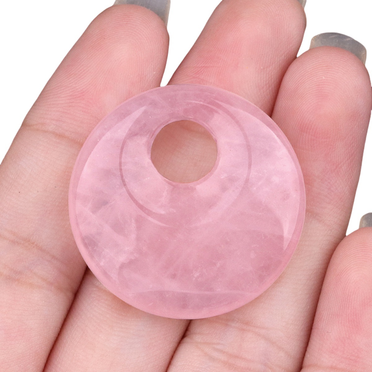 30MM Pingan Gemstone Pendant for Making Jewelry