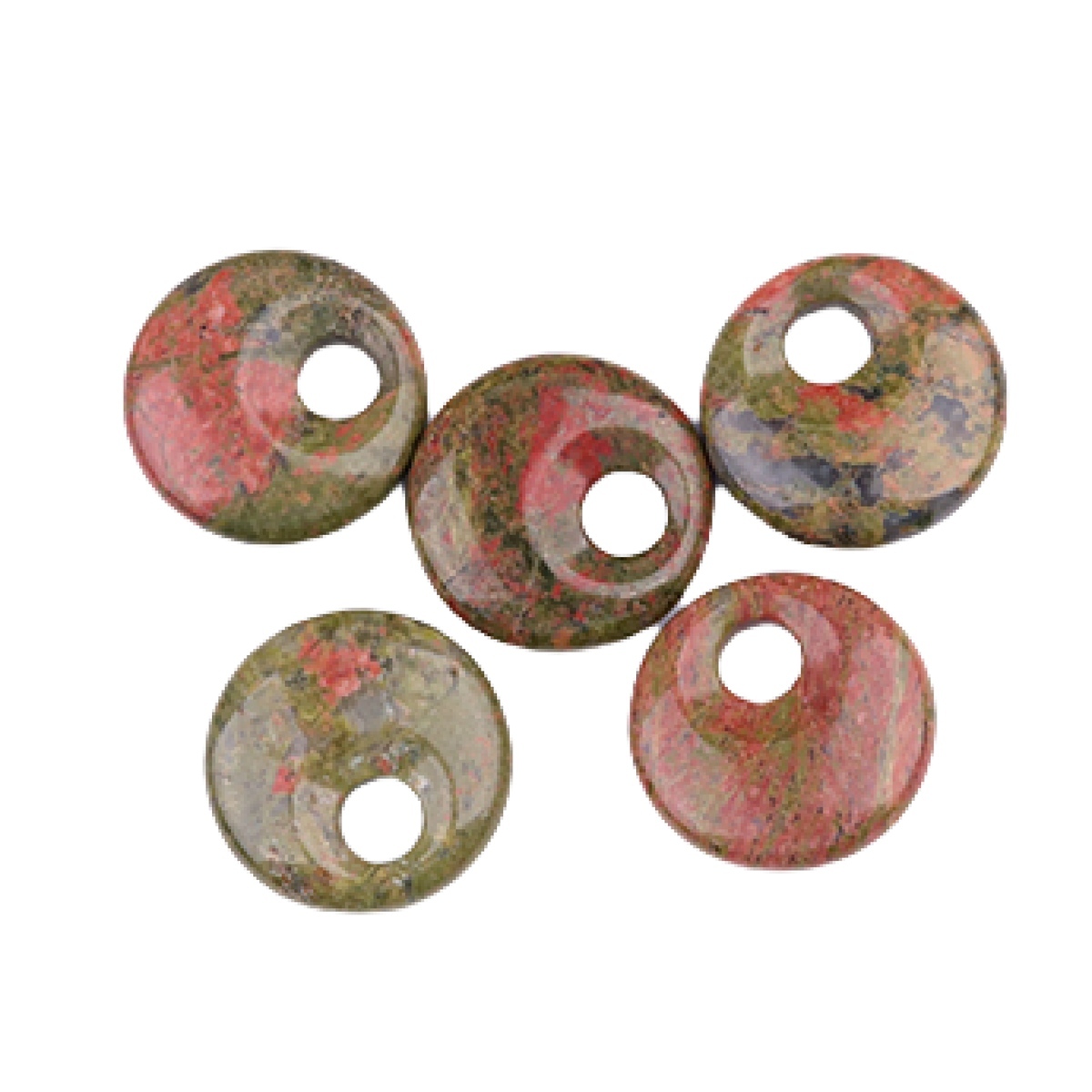 30MM Pingan Gemstone Pendant for Making Jewelry