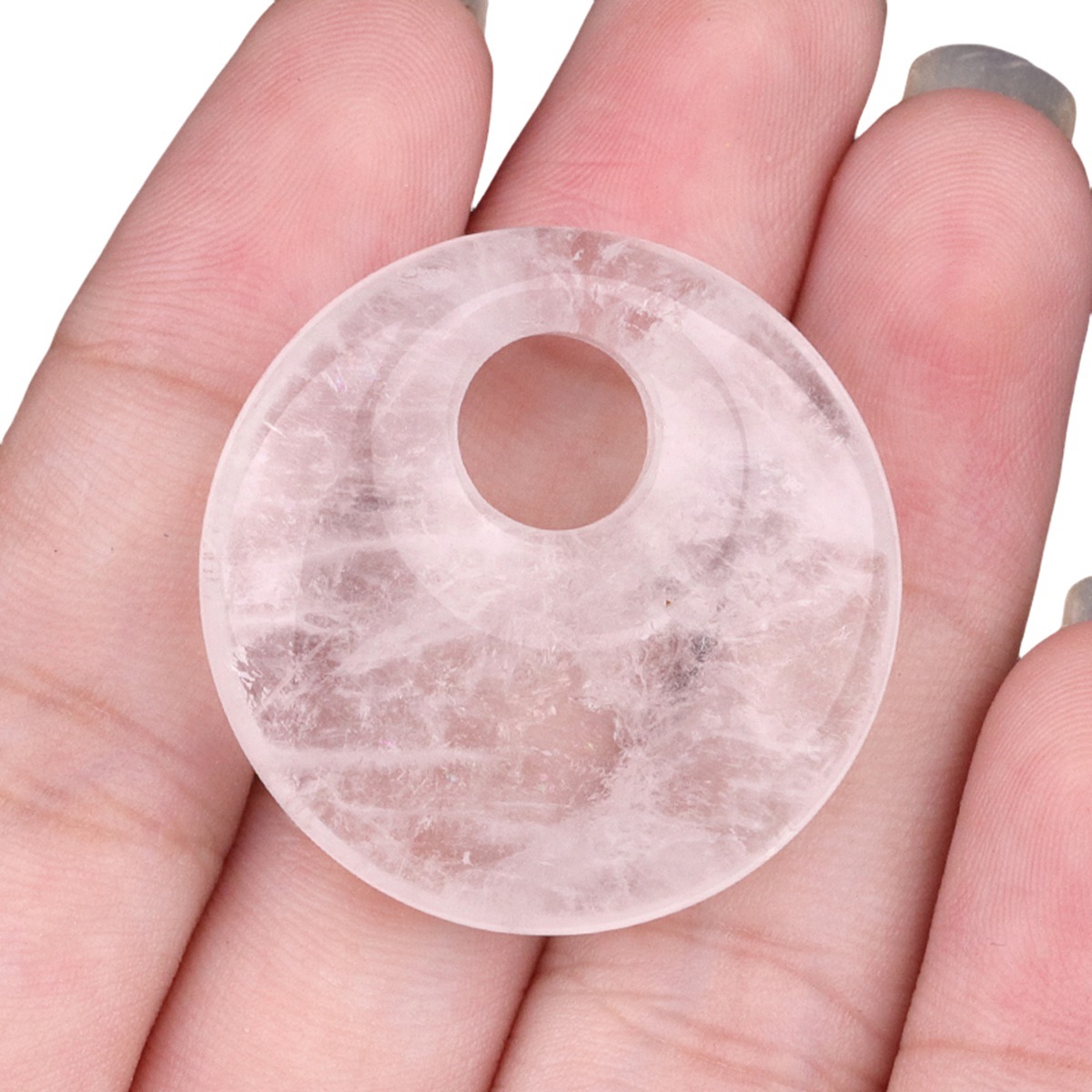 30MM Pingan Gemstone Pendant for Making Jewelry