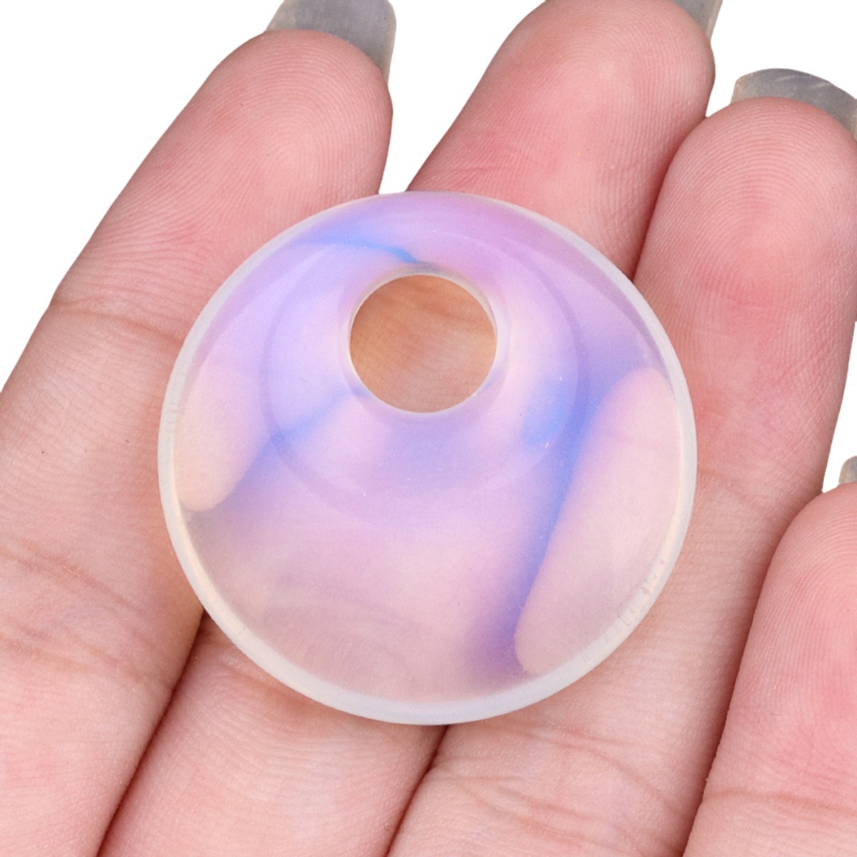 30MM Pingan Gemstone Pendant for Making Jewelry