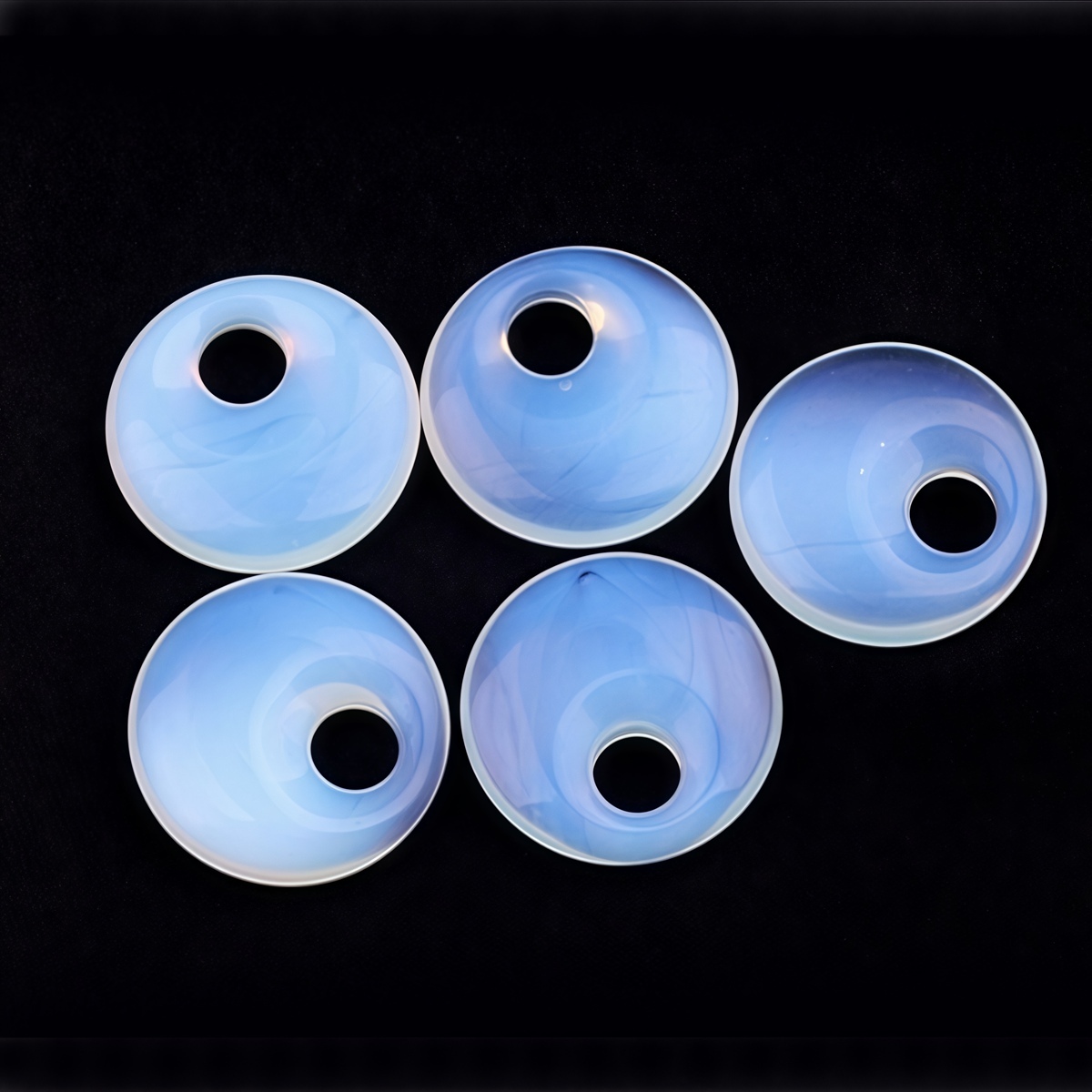 30MM Pingan Gemstone Pendant for Making Jewelry