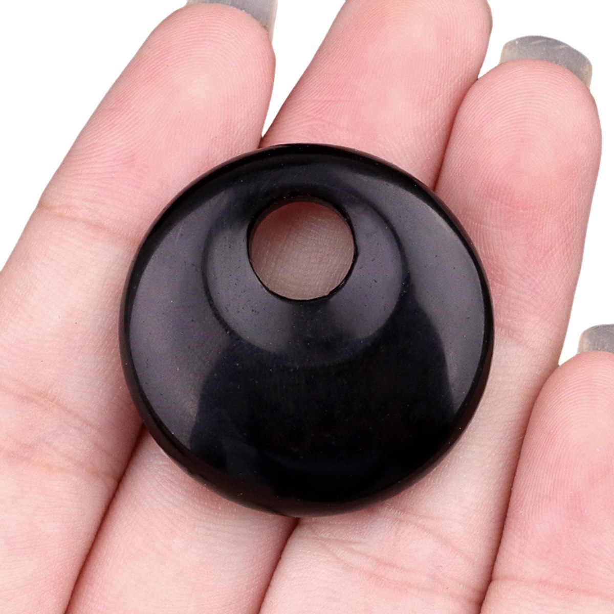 30MM Pingan Gemstone Pendant for Making Jewelry