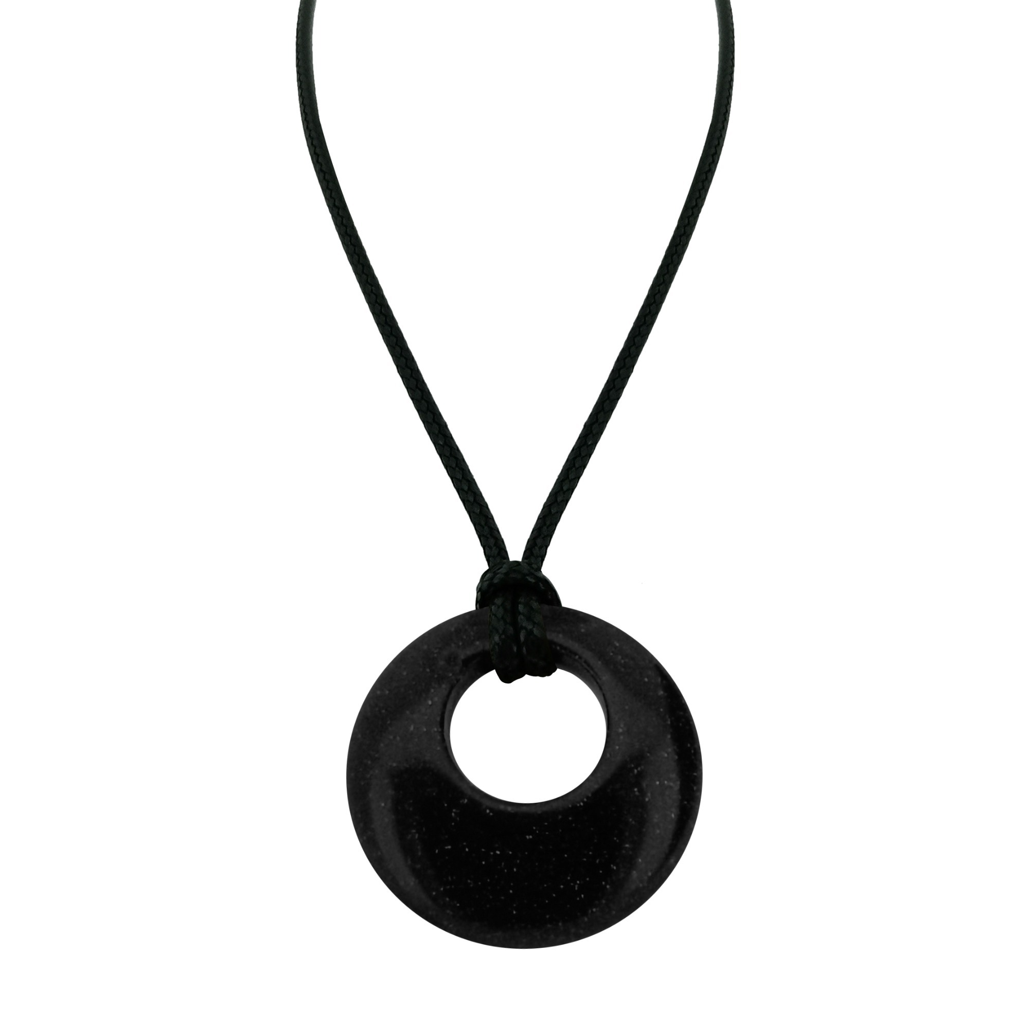 30MM Pingan Gemstone Pendant Necklace