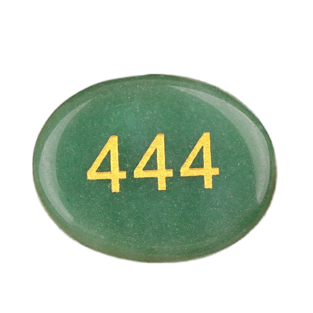 Thumb Worry Stone for Anxiety Stress Relief Meditation Home Decor-"Number"
