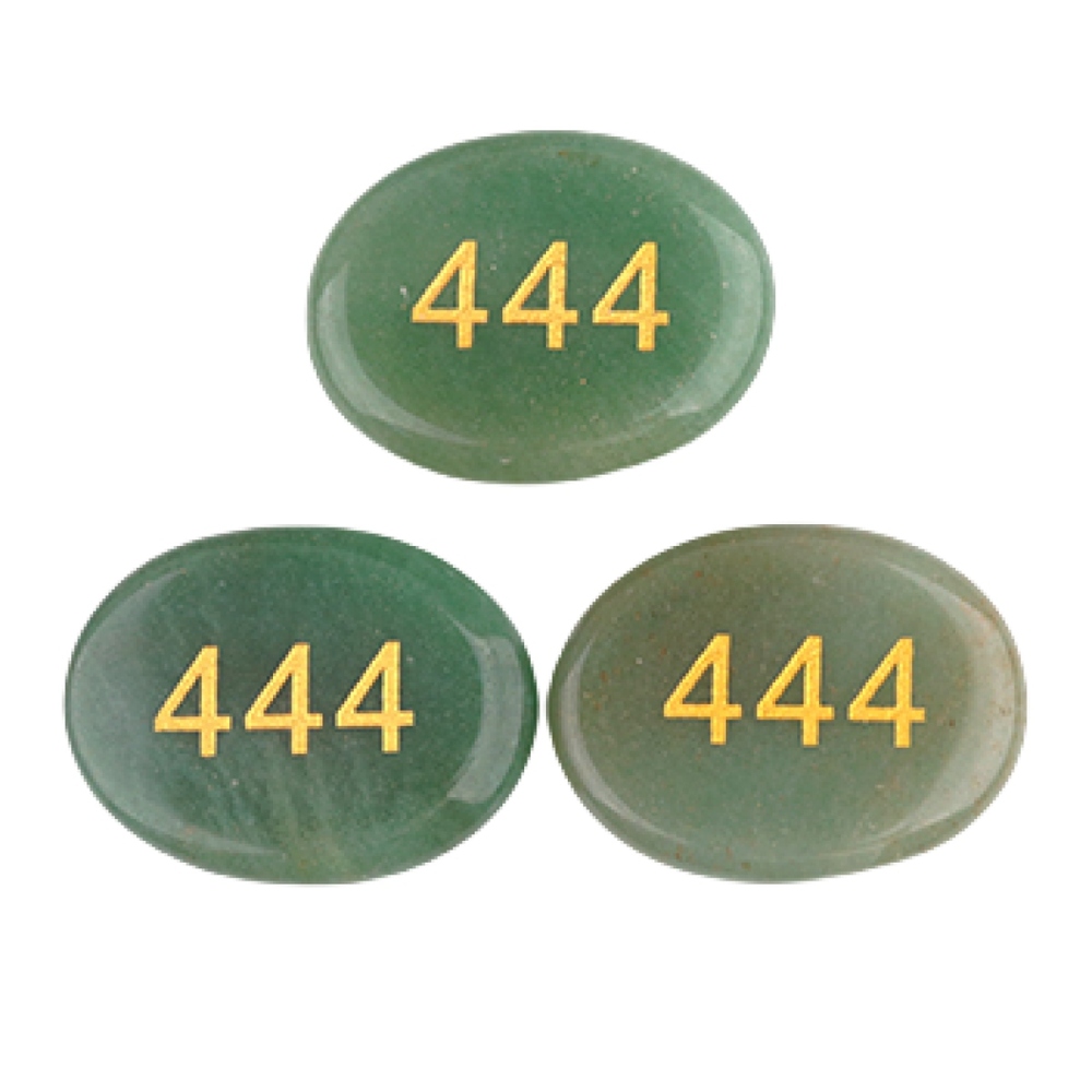 Thumb Worry Stone for Anxiety Stress Relief Meditation Home Decor-"Number"