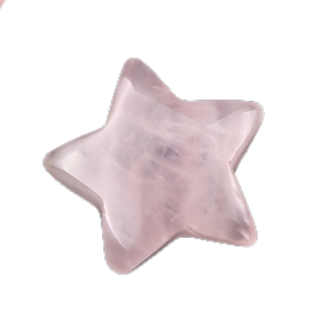 30MM Star Stones Thumb Pocket Worry Crystal Polished Gemstone for DIY Meditation Reiki Balancing Decoration Witchcraft Meditation Collection