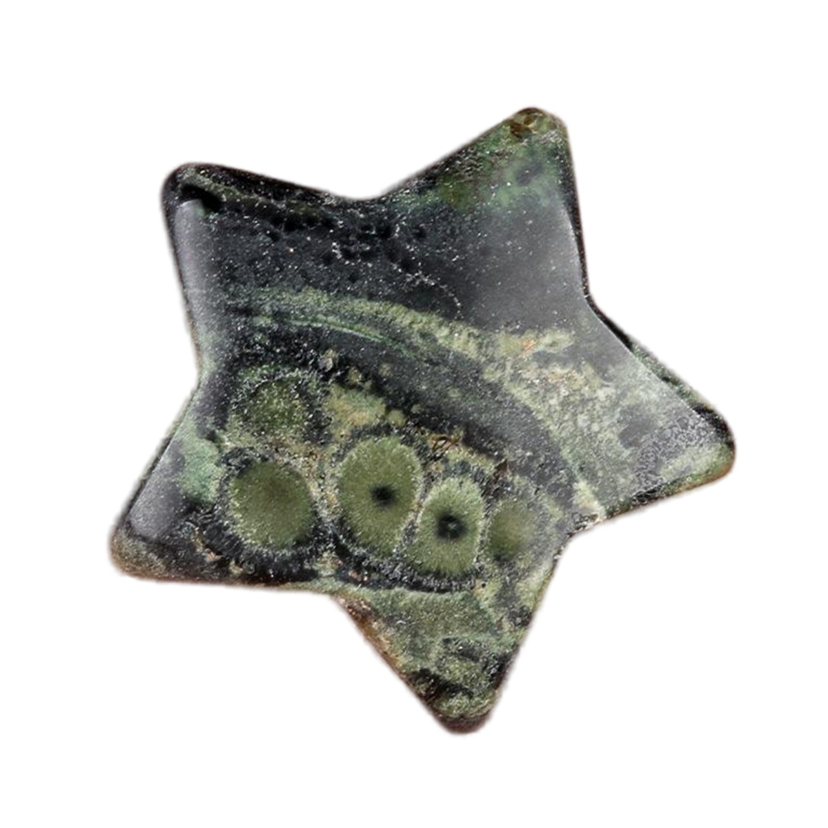 30MM Star Stones Thumb Pocket Worry Crystal Polished Gemstone for DIY Meditation Reiki Balancing Decoration Witchcraft Meditation Collection