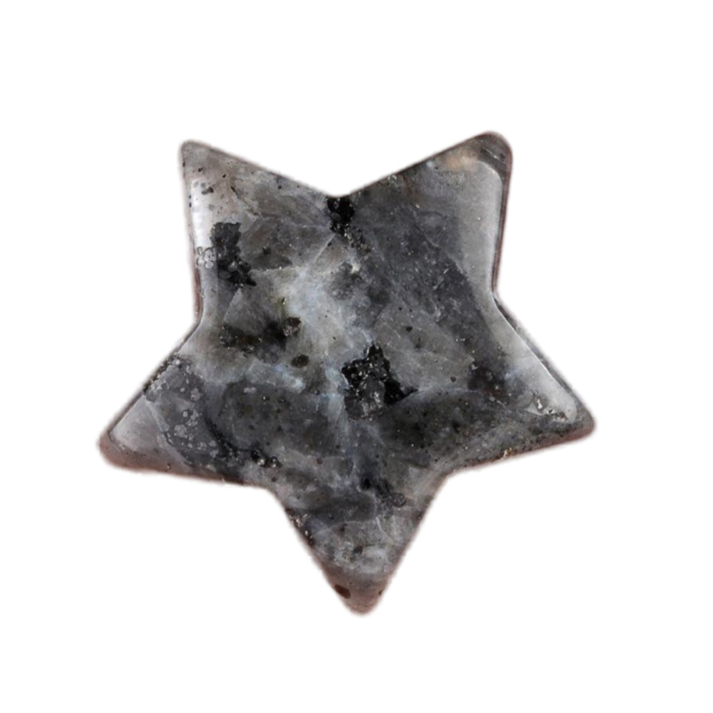 30MM Star Stones Thumb Pocket Worry Crystal Polished Gemstone for DIY Meditation Reiki Balancing Decoration Witchcraft Meditation Collection