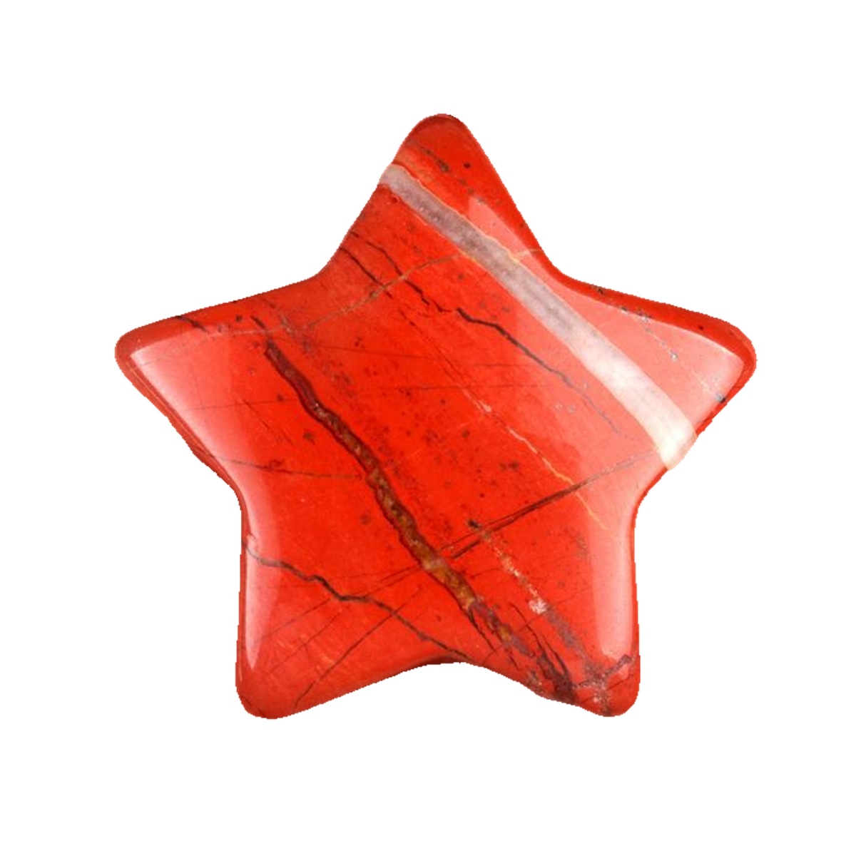 30MM Star Stones Thumb Pocket Worry Crystal Polished Gemstone for DIY Meditation Reiki Balancing Decoration Witchcraft Meditation Collection