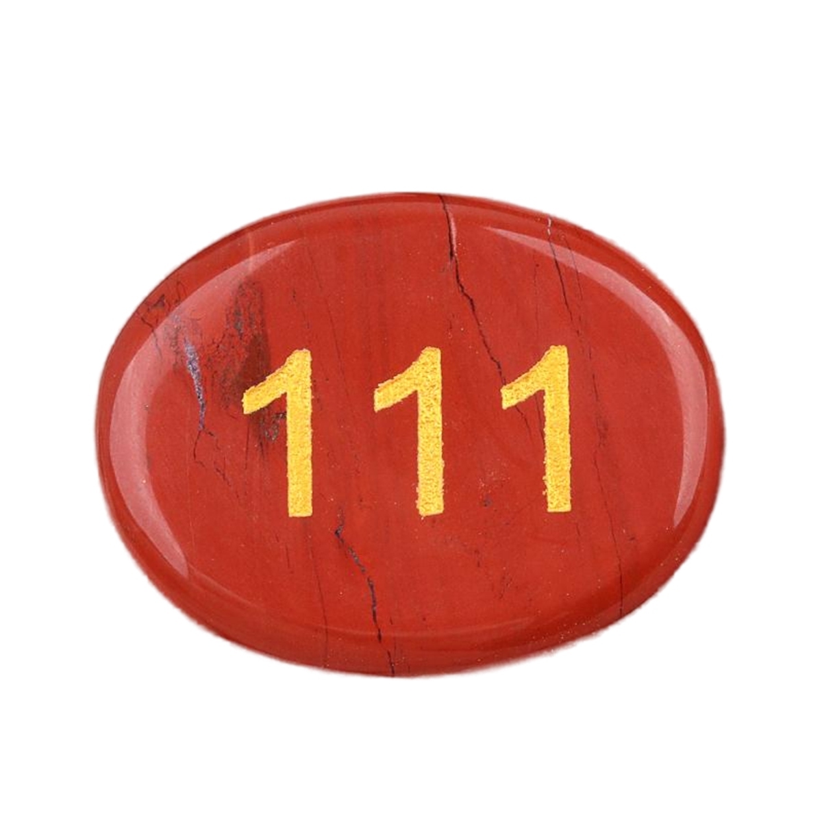 Thumb Worry Stone for Anxiety Stress Relief Meditation Home Decor-"Number"