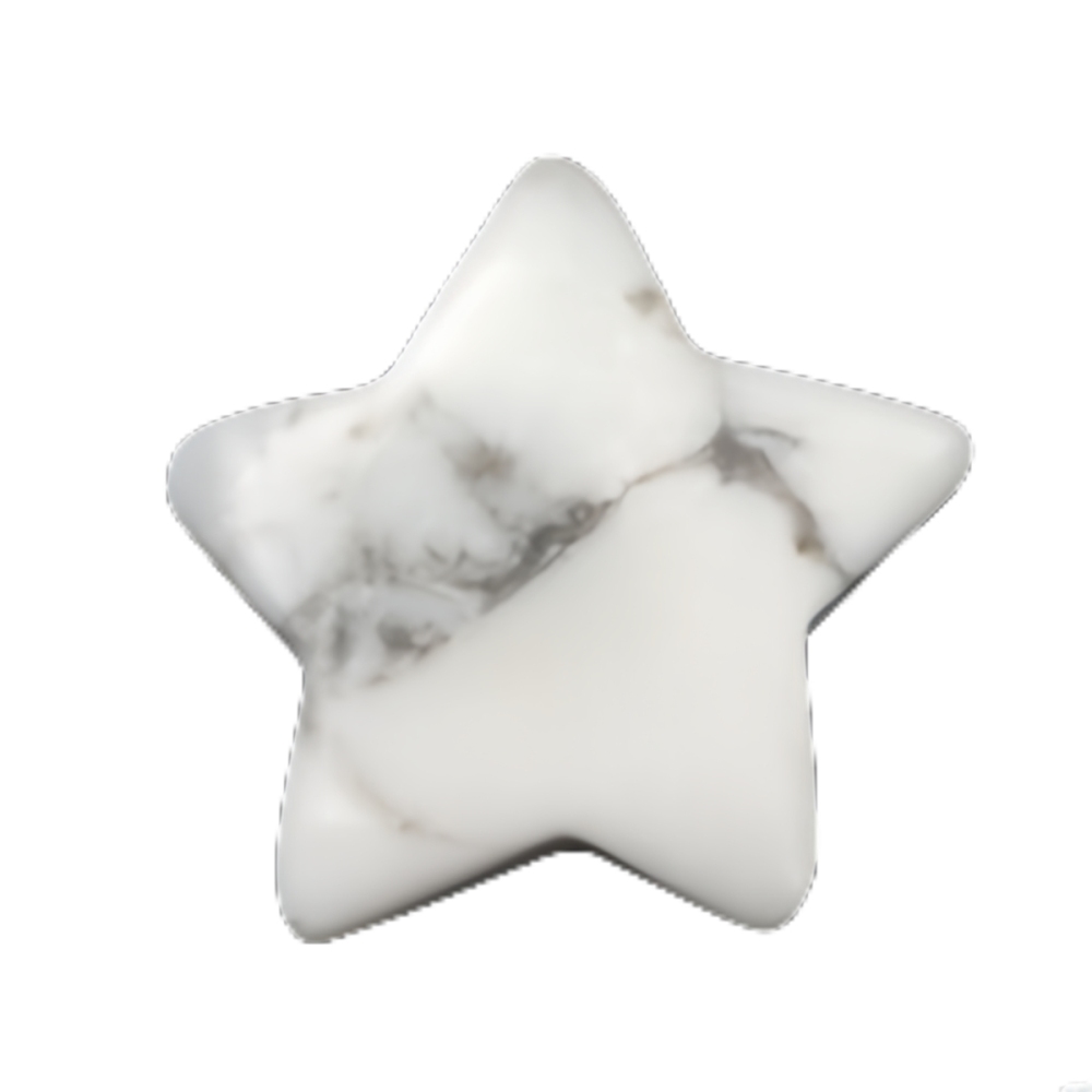 30MM Star Stones Thumb Pocket Worry Crystal Polished Gemstone for DIY Meditation Reiki Balancing Decoration Witchcraft Meditation Collection