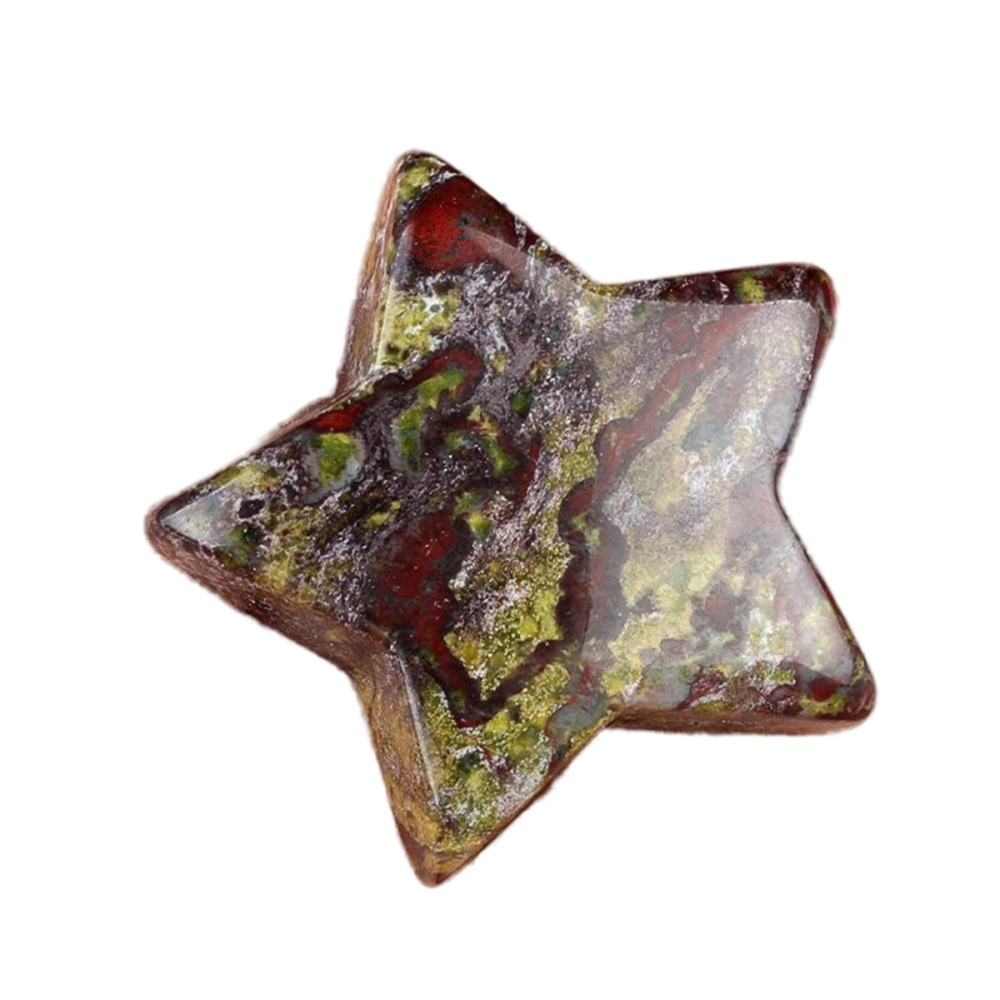 30MM Star Stones Thumb Pocket Worry Crystal Polished Gemstone for DIY Meditation Reiki Balancing Decoration Witchcraft Meditation Collection