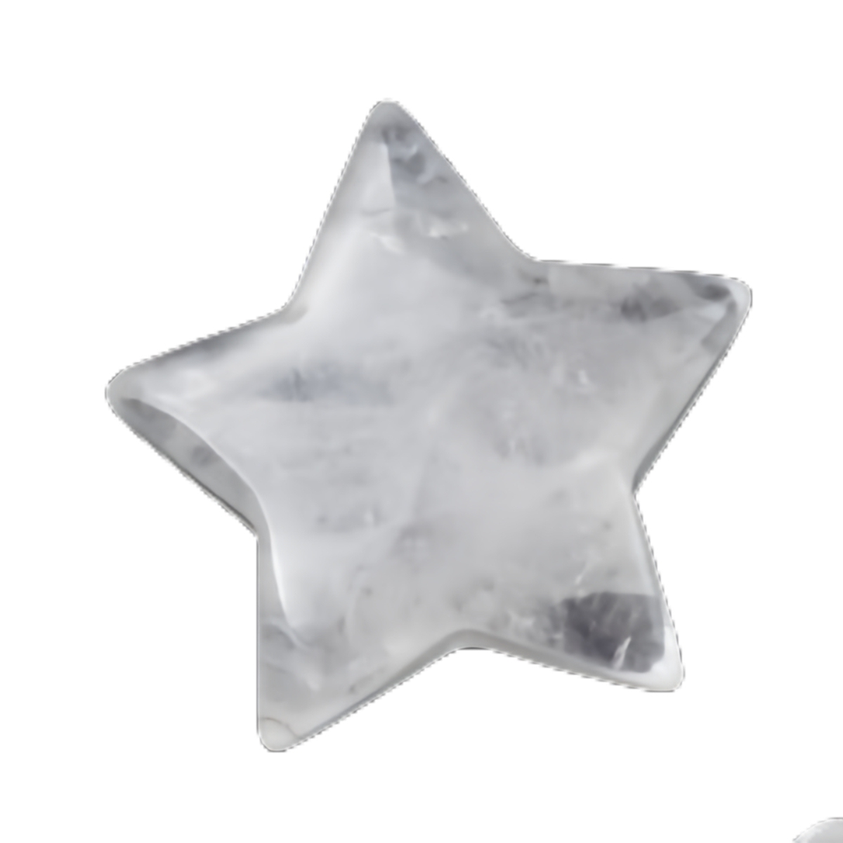 30MM Star Stones Thumb Pocket Worry Crystal Polished Gemstone for DIY Meditation Reiki Balancing Decoration Witchcraft Meditation Collection