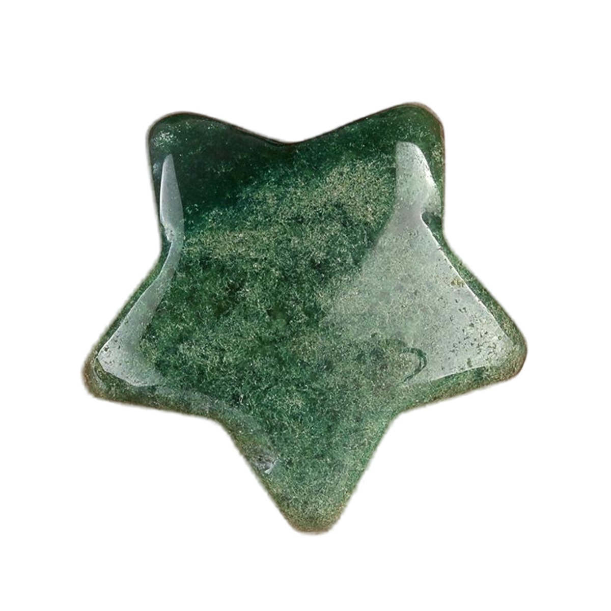 30MM Star Stones Thumb Pocket Worry Crystal Polished Gemstone for DIY Meditation Reiki Balancing Decoration Witchcraft Meditation Collection