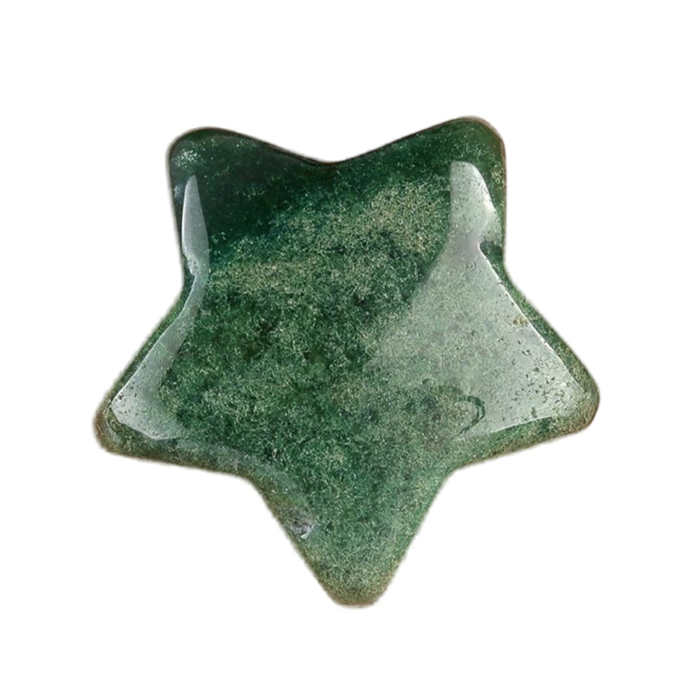 30MM Star Stones Thumb Pocket Worry Crystal Polished Gemstone for DIY Meditation Reiki Balancing Decoration Witchcraft Meditation Collection