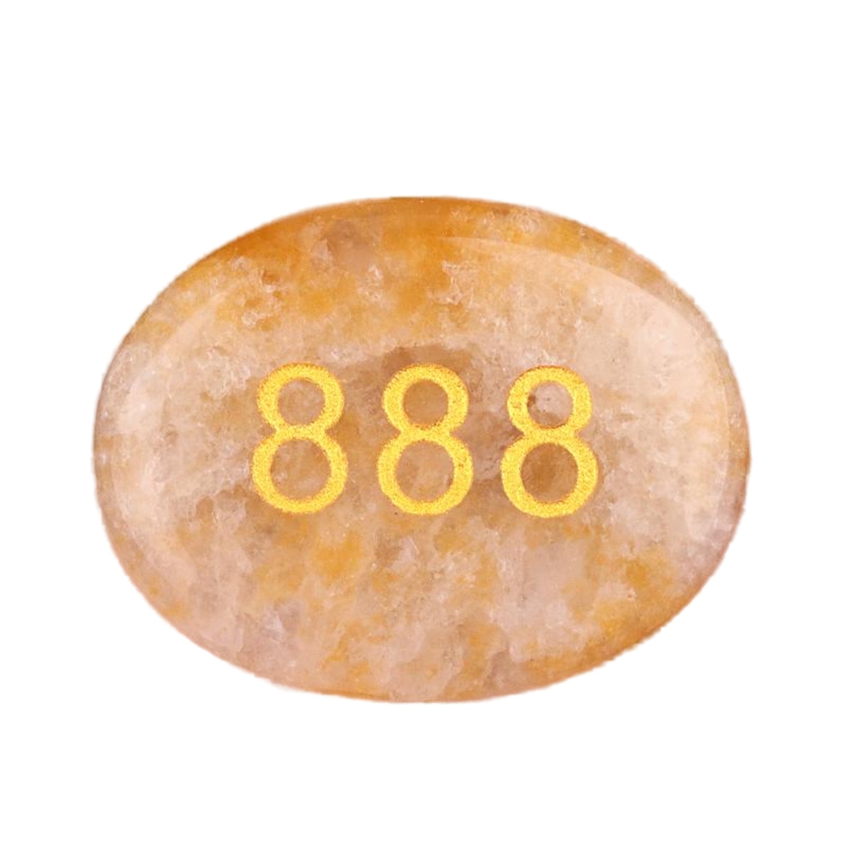 Thumb Worry Stone for Anxiety Stress Relief Meditation Home Decor-"Number"