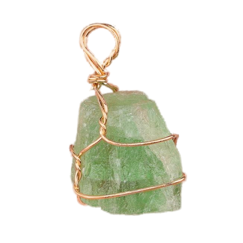 Natural Irregular Nuggets Chakra Crystal Stone Pendants Wire Wrapped Charms for DIY Bracelets Necklaces Earrings Jewelry Making
