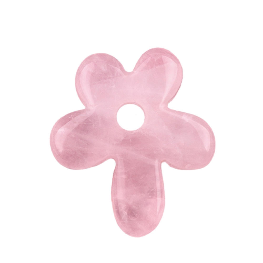 35MM Flower Stone Pendant for Jewelry Making Healing Chakra